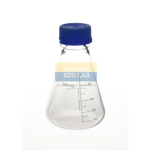Flask Erlenmeyer with Screw Cap
