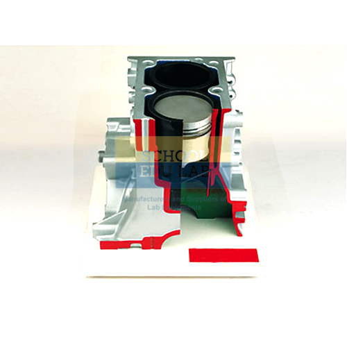 Cylinder Block With Wet Liners