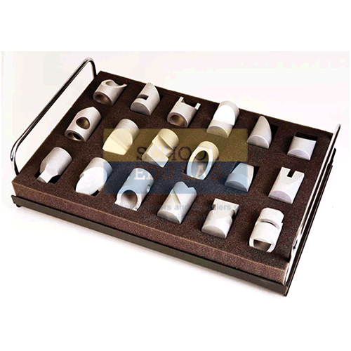 Cylindrical Work Samples With Slanted Cut-Outs