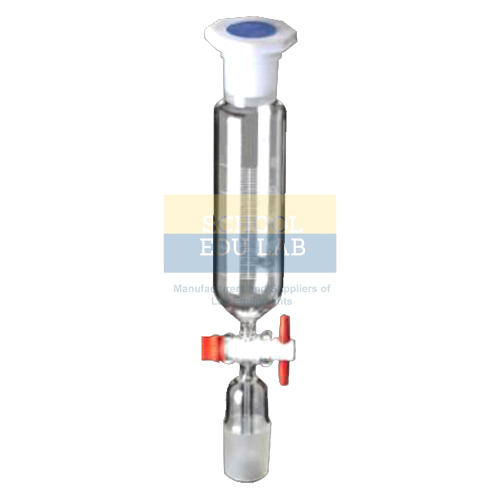 Dropping Funnel Cylindrical, PTFE Stopcock