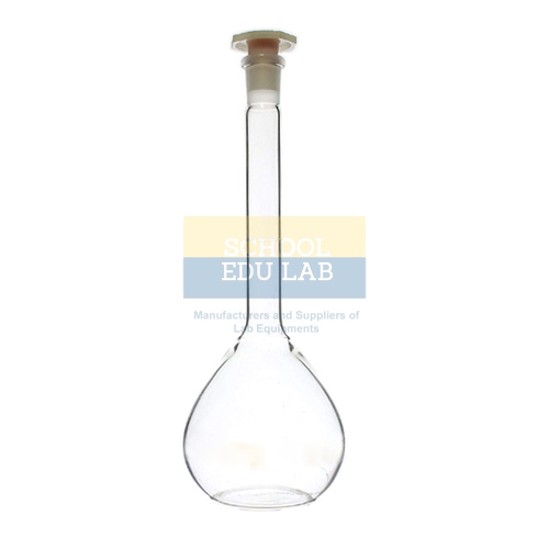 Volumetric Flask With Polyethylene Stopper, Unserialized